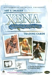 HOJA PROMOCIONAL DE VENTA DE ANUNCIO - PRINCESA GUERRERA XENA - ARTE E IMÁGENES - RITTENHOUSE - Imagen 1 de 2