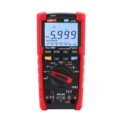 UT196 Solar Multimeter 1700V DC Solaranlage Profi TRUE RMS Solarinstallation - Bild 1 von 4