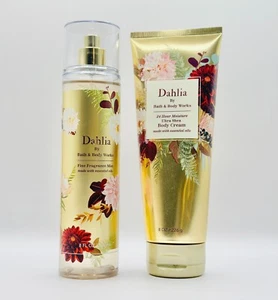 Bath & Body Works Dahlia SET with spray and cream - Picture 1 of 2