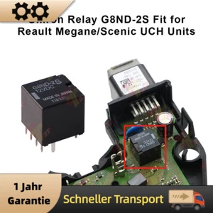 Relè originale Omron G8ND-2S 12VDC per unità RENAULT Megane / Scenic UCH - Foto 1 di 5