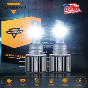 AUXBEAM Blanco H15 Bombillas LED para Mercedes Clase CLA Faro Luz Alta Lámpara DRL - Imagen 1 de 12