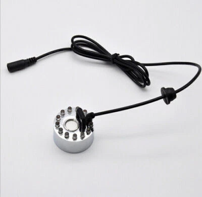 12x LED Mini Fogger Ultrasonic Nebulizer Colour Changing Indoor Fountain Water Mist - Image 1 of 4