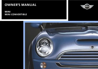 Mini Cooper One R50  INGLESE - HIRES SCAN - uso e manutenzione - - Immagine 1 di 2