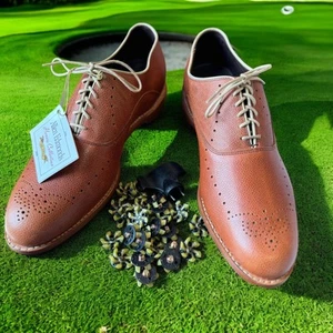 Zapatos de golf Allen Edmonds para hombre talla 11,5 Weybridge Honors Collection 6894 - Imagen 1 de 14