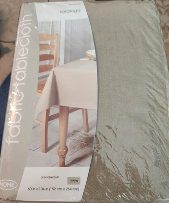 NWT Saratoga Home As Distributed by Target, 60" X 104" in Oblong Tablecloth - Image 1 of 4