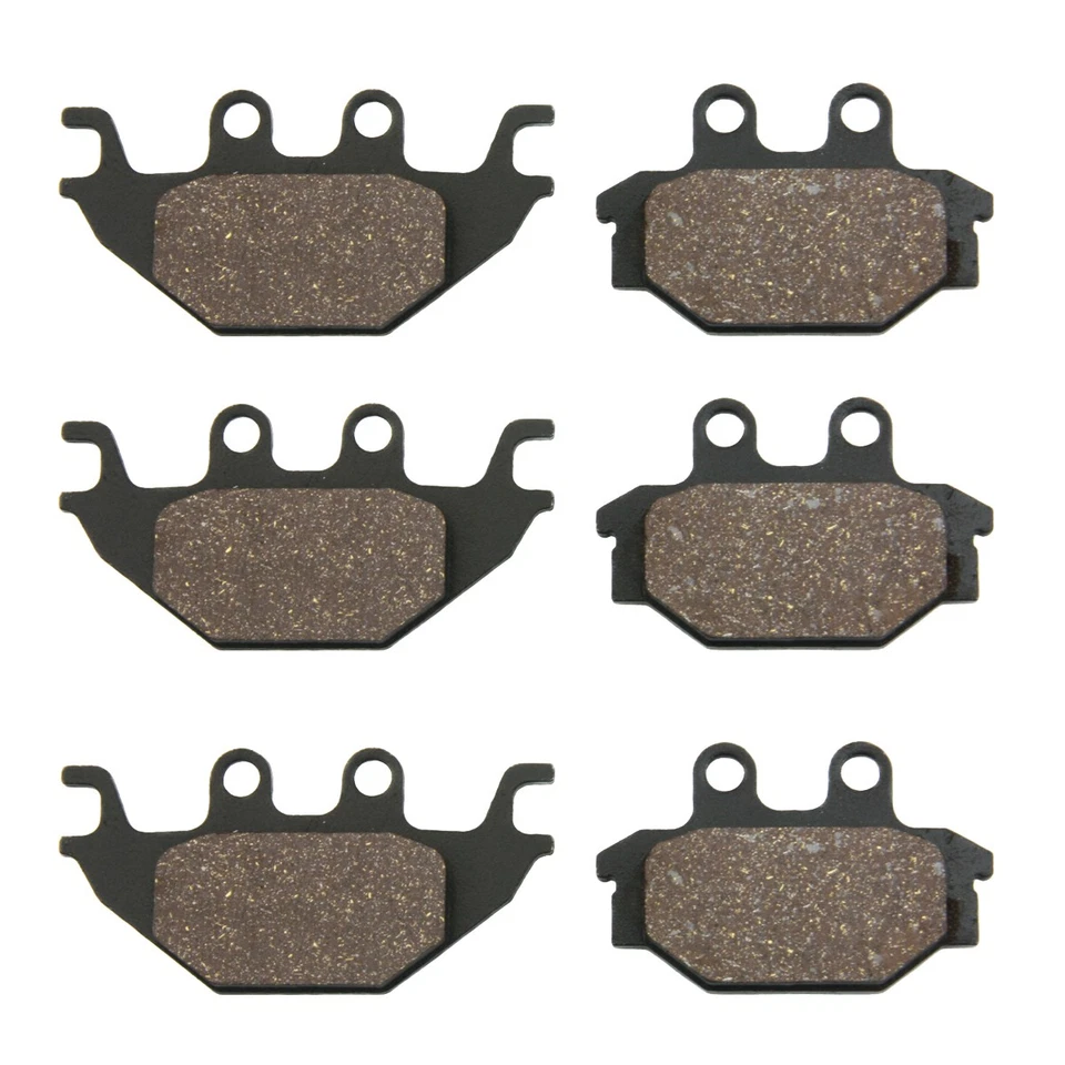 Front & Rear Semi-Metallic Brake Pads for Arctic Cat 300 2x4 Alterra 300 2010-24 — 第 1/1 张图片