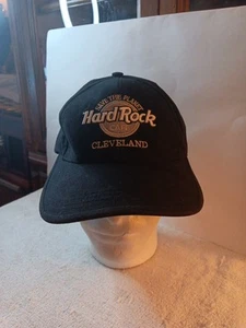 Cappello Hard Rock Cafe, Cleveland. Argento/Nero. - Foto 1 di 9