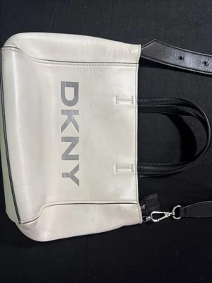 DKNY Women's Handbag Leather Color White - Image 1 of 4