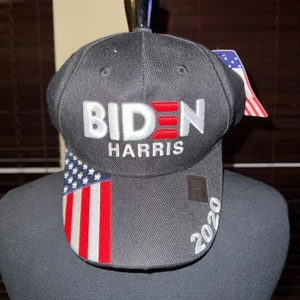 USA 2020 Presidential Cap Biden Harris Mütze verstellbar schwarz teilweise Flaggenfarben - Bild 1 von 2