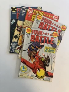 Four Star Battle Tales #1 1 2 3 5 -  1973 Bronze Age DC Comics  - Lot of 5 - Bild 1 von 8