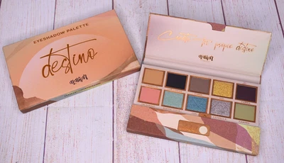 Alamar Cosmetics Destino Eyeshadow Palette 1.1G x 10 NEW NIB (Box Ripped) - Image 1 of 4