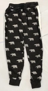 Lularoe JAX Joggers Black With Bear Images / Women’s Size Medium - Picture 1 of 3