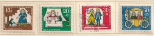 Germany B418 - 421 MH with 1 used FREE SHIPPING!! - Picture 1 of 1
