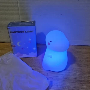 NIGHTLIGHT Color Changing Battery Operated Dinosaur Night Light - Soft Squishy - Picture 1 of 7