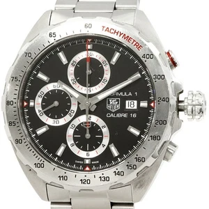 TAG Heuer Formula 1 Chrono Calibre 16 CAZ2010-0 Men's Automatic Winding 46mm - Picture 1 of 6