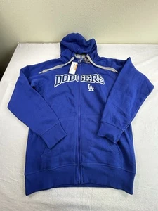 Antigua LOS ANGELES DODGERS Mens Blue Full Zip Victory Sz Med Brand New $100 - Picture 1 of 8