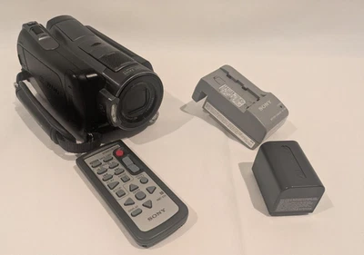 Sony Handycam HDR-SR12 120GB Hard Disk Drive Camcorder 10.2MP with Case - Image 1 of 3