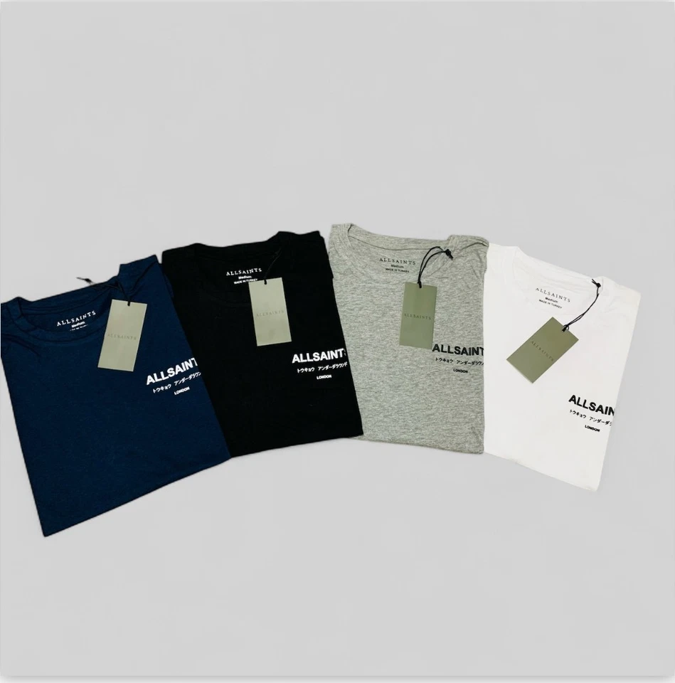 CAMISETA HOMBRE ALL SAINTS PEQUEÑA ESTAMPADA ALGODÓN CUELLO REDONDO MANGA CORTA Foto 1 de 1