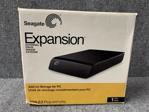 Seagate Espansione 1TB Unità di archiviazione esterna ST310005EXA101-RK HDD USB 2.0 - Foto 1 di 12