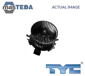 528-0004 INTERIOR BLOWER FAN MOTOR LHD ONLY TYC NEW OE REPLACEMENT - Picture 1 of 5
