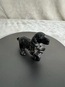 Pisapapeles de hierro fundido Cocker Spaniel, negro vintage - Imagen 1 de 6