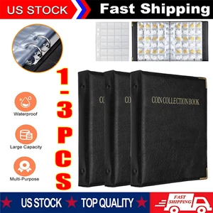 480Pocket Coin Album Coins Storage Book High-capacity Loose Leaf Collection Book - Picture 1 of 19
