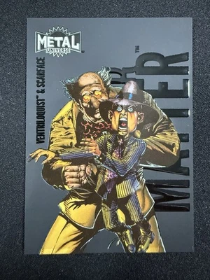 2025 Skybox Metal Universe Batman Ventriloquist & Scarface Dark Matter - Image 1 of 2