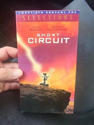 Short Circuit (VHS 1996) Works Robot Movie Ally Sheedy Steve Guttenberg Number 5 - Image 1 of 4