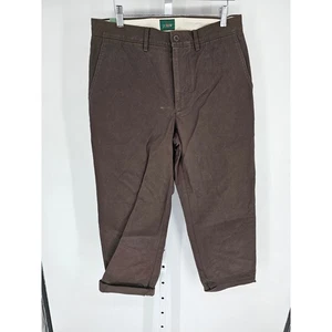Vintage J Crew Mens Sz 31x30 Classic Chino Straight Leg Pants Brown NEW - Picture 1 of 4