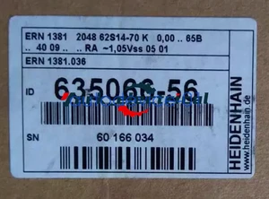 New In Box HEIDENHAIN ENCODER ERN 1381.036-2048 ID: 635066-56 DHL/FedEx - Picture 1 of 5