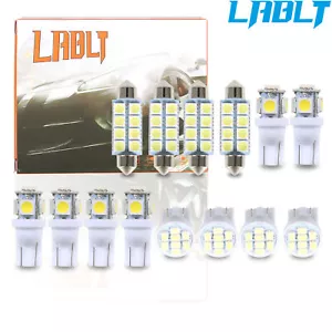 LABLT Light Interior Package White LED 14Pcs For 1999-2016 Ford F350 Super Duty - Picture 1 of 8