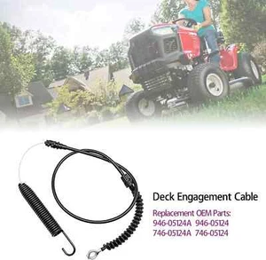 Cable de compromiso de hoja de cubierta 946-05124A para Troy-Bilt Huskee MTD Craftsman Murray - Imagen 1 de 2