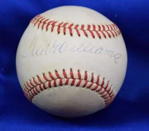 Ted Williams JSA Autograph American League Signed Baseball - Picture 1 of 1