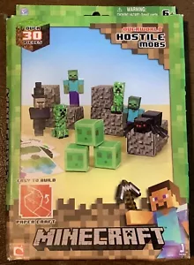Minecraft Paper Craft - Overworld Hostile Mobs - Oltre 30 pezzi Jazware *leggi* - Foto 1 di 2