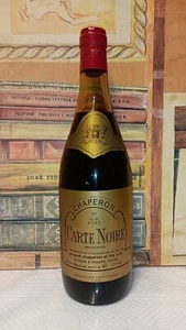 Vino 1968 Chaperon Carte Noire 11% 75cl - Imagen 1 de 8