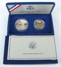 1986 Commemorative Proof Set, Silver Dollar & 50c, Statue of Liberty 100th Ann.