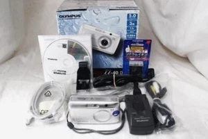 "NEAR MINT"[BOXED] Olympus Camedia μ(Myu)-40 Digital Compact Camera Fully Works - Picture 1 of 21