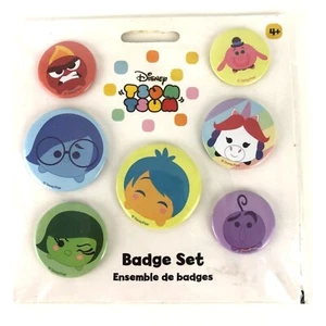 Disney Store Inside Out Tsum Tsum Anstecker Pin Set - Bild 1 von 7