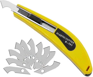 Professional Acrylic Plexiglass Sheet Cutter Scoring Knife Tool,With a Curved - Picture 1 of 12