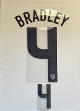 Bradley # 4 USA World Cup 2010 Authentic Name & Number Kit Transfer