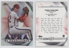 2022 Topps Finest Aura of Excellence Steve Carlton #AE-SC HOF