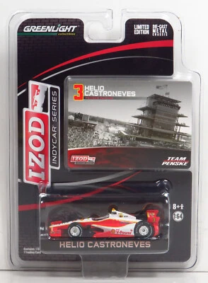 Greenlight 2012 IZOD Indycar 系列 Helio Castroneves #3 壳牌队 Penske 1:64 — 第 1/4 张图片