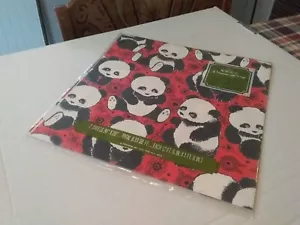 juvenile norcross rot geschenkverpackung panda bär brandneu & versiegelt 1970er jahre - Bild 1 von 12