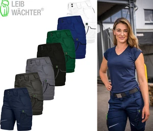 Leibwächter Ladies Shorts Flex Line Stretch Work Trousers Workwear - Imagen 1 de 9
