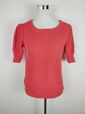 See U Soon Pullover Rosa gr. S/M Puffärmel Business Modern Casual Basic - Bild 1 von 4