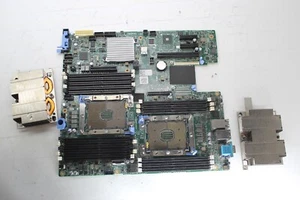 Dell PowerEdge R440/540 Server Motherboard 16 DIMM DP/N: WKGTH w/Heatsinks - Picture 1 of 8