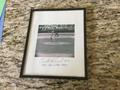 CAMILO PASCUAL MINNESOTA TWINS SIGNED AUTOGRAPHED 8x10 Framed Photo - Image 1 of 2