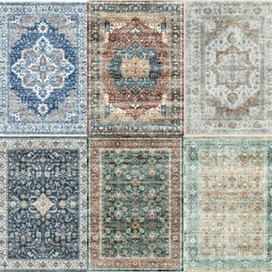 Traditional Oriental Medallion Area Rug Persien Style Carpet Runner Mat All Size - Picture 1 of 70