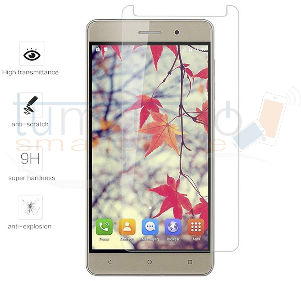 Proteggi Schermo Vetro Temperato per Bluboo Maya 5.5 " Vetro - Immagine 1 di 1