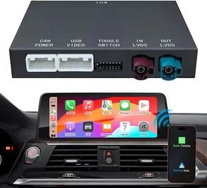 Kabellos CarPlay/Android Auto Modul für BMW X1 X3 X4 X5 X6 2012-2016 NBT System - Bild 1 von 9